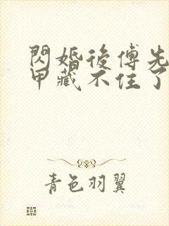 闪婚后傅先生马甲藏不住了短剧免费观看