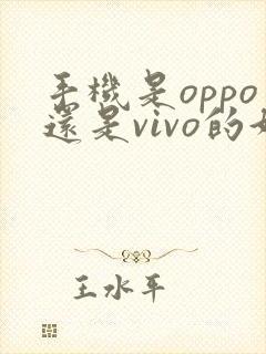 手机是oppo还是vivo的好