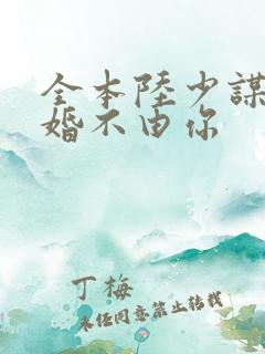 全本陆少谋妻之婚不由你