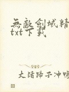 无敌剑域精校版txt下载