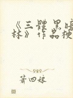 《三体 黑暗森林》作品梗概