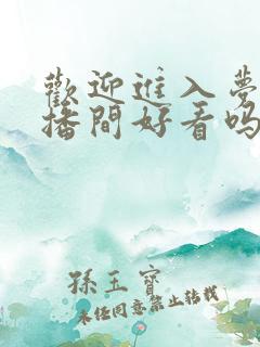 欢迎进入梦魇直播间好看吗