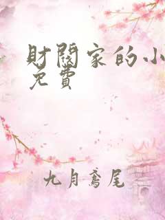 财阀家的小儿子免费