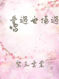 爱过也伤过了原唱