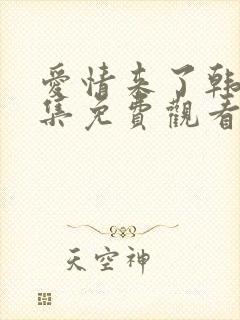 爱情来了韩剧全集免费观看