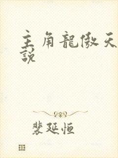 主角龙傲天的小说