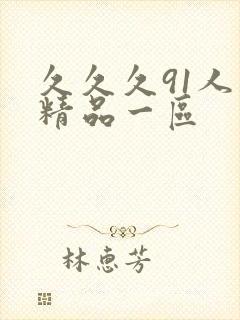 久久久91人妻精品一区