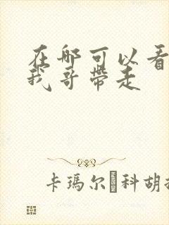 在哪可以看快把我哥带走