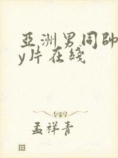 亚洲男同帅gay片在线