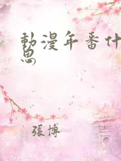 动漫年番什么意思