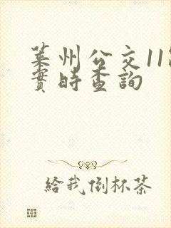 莱州公交11路实时查询