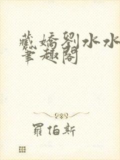 藏娇刘水水番外笔趣阁