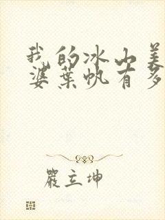 我的冰山美女老婆叶帆有多少后宫