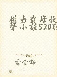 权力巅峰收听有声小说520听书网