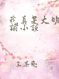 我真是大明星尝谕小说