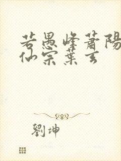 若愚峰萧阳万古仙宗叶玄