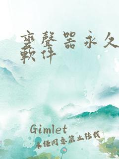 变声器永久免费软件