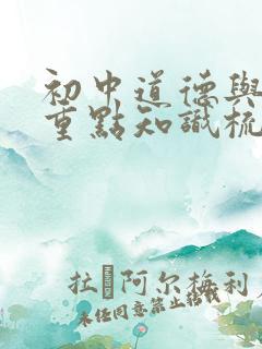 初中道德与法治重点知识梳理