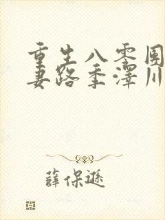 重生八零团长追妻路季泽川