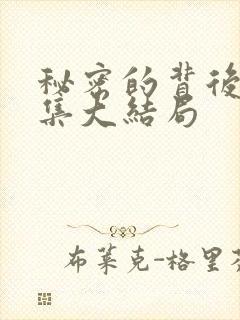 秘密的背后48集大结局