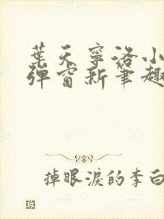 叶天宁洛小说无弹窗新笔趣阁