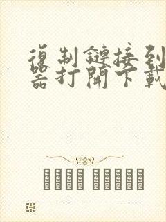 复制链接到浏览器打开下载哦