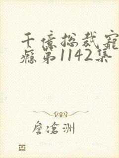 千亿总裁宠妻上瘾第1142集