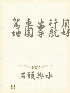 驾车出行用哪个地图导航好