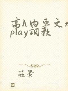 高h肉车文水果play调教