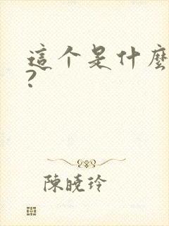 这个是什么动漫?