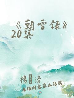 《朝雪录》 第20集