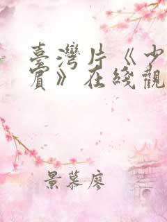 台湾片《少年阿宾》在线观看