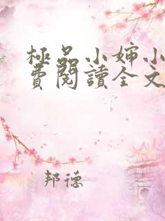 极品小婶小说免费阅读全文