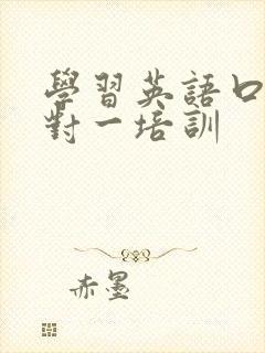 学习英语口语一对一培训