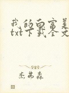 我的白富美老婆txt下载全文免
