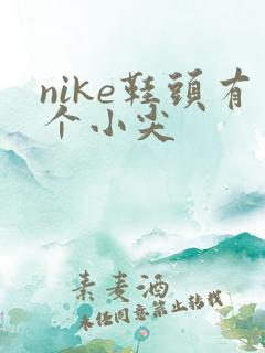 nike鞋头有个小尖