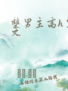 双男主高h生子文