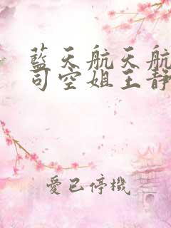 蓝天航天航空公司空姐王静