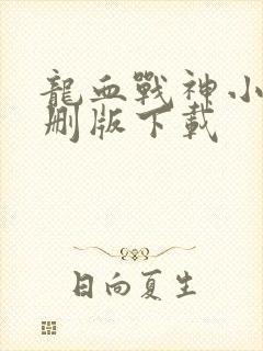 龙血战神小说未删版下载