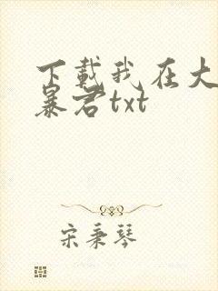 下载我在大明当暴君txt