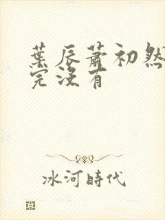 叶辰萧初然更新完没有