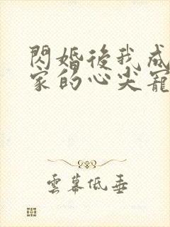 闪婚后我成了全家的心尖宠