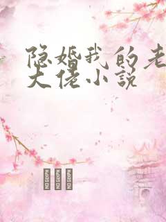 隐婚我的老公是大佬小说