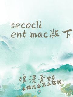 secoclient mac版下载
