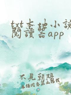 txt本地小说阅读器app