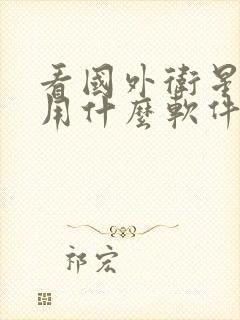 看国外卫星地图用什么软件