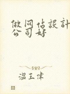 做网站设计哪家公司好