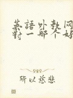 英语外教网课一对一哪个好