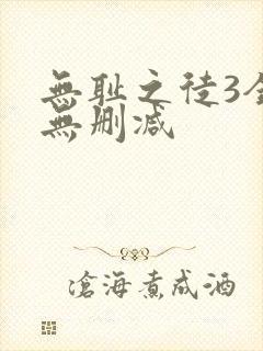 无耻之徒3全集无删减