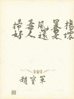 扫毒风暴杨威是好人还是坏人